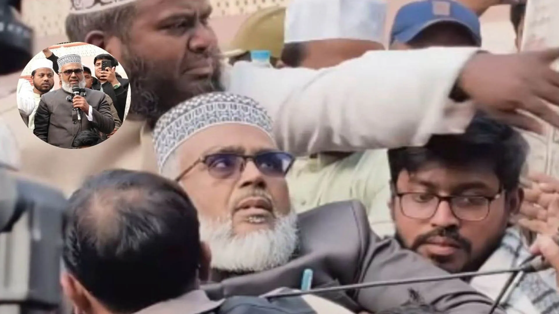 সমাবেশে বক্তব্য দেওয়ার সময় জেলা জামায়াত আমিরের মৃত্যু 